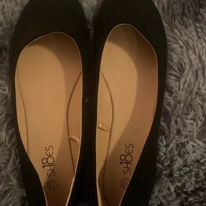 Black flats